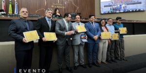 A homenagem foi de autoria do Deputado Estadual, Mário César Filho, realizada no dia 27 de junho na Aleam.